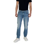 Guess Blue Cotton Jeans & Men's Pant