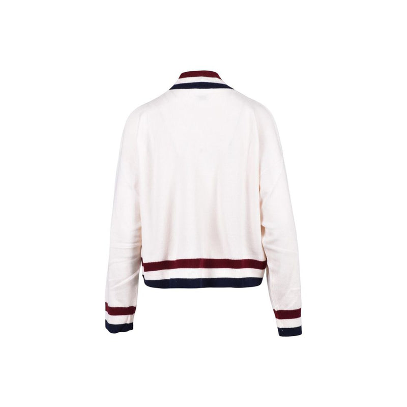 Tommy Hilfiger Cream Wool Women's Sweater