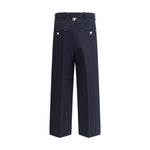 Thom Browne White stitching wool Women's Pants