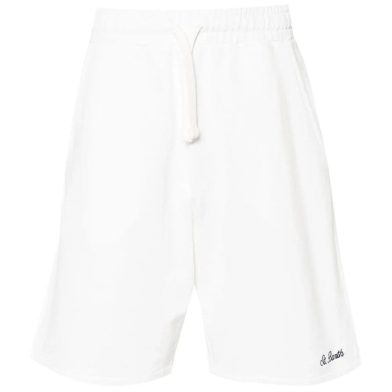 MC2 Saint Barth White Cotton Men's Short