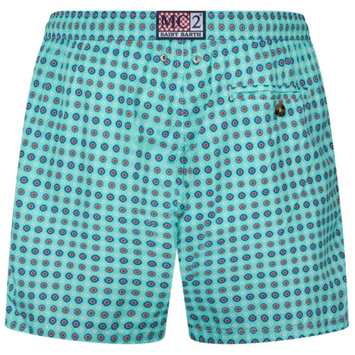 MC2 Saint Barth Light Blue Polyester Men Men's Swimwear