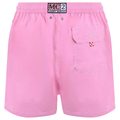 MC2 Saint Barth Pink Polyester Men's Swimwear