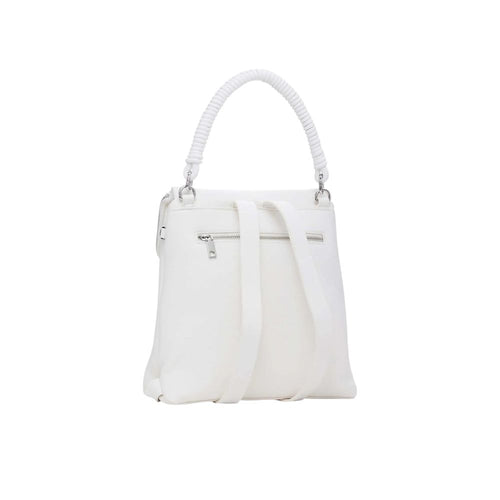 Desigual White Polyethylene Women's Backpack