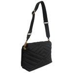 PINKO Black Nylon Crossbody Women's Bag