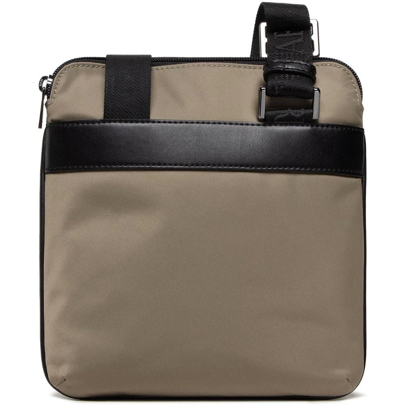 Emporio Armani Beige Nylon Messenger Men's Bag