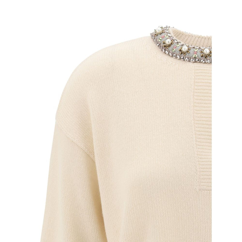 Valentino Pap Jewel neck Women's Sweater