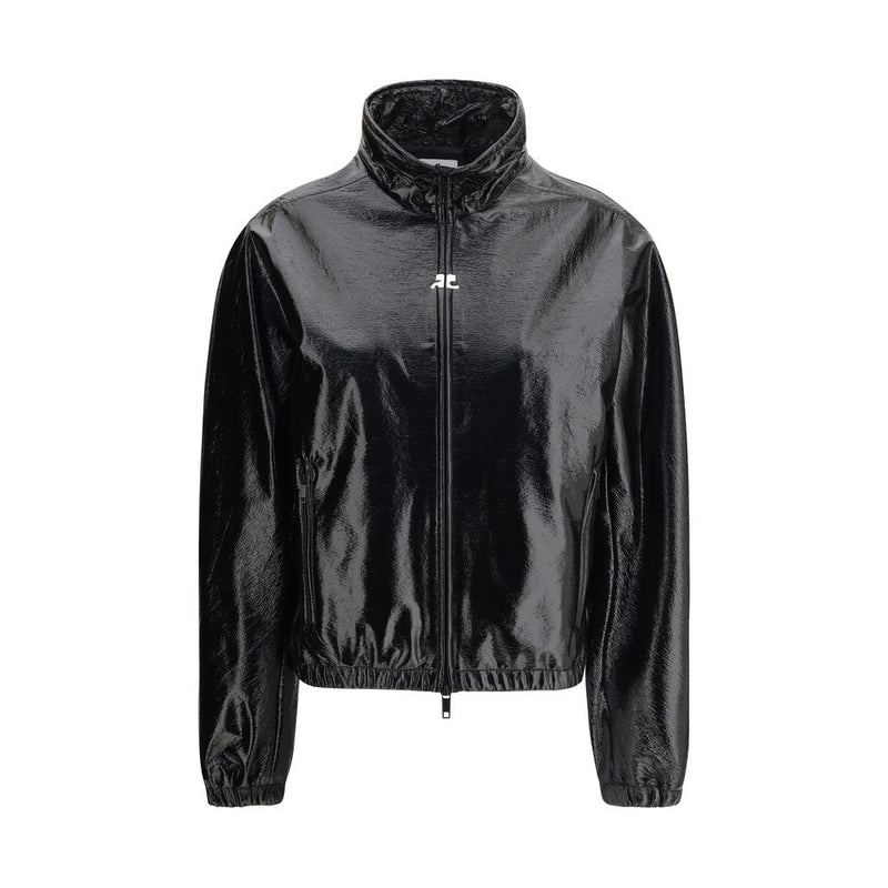 Courrėges Vinyl zip Women's Jacket