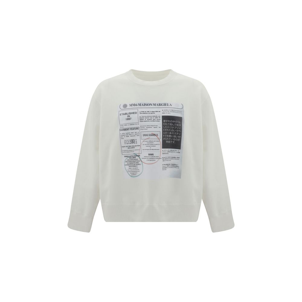 MM6 Sweatshirt whit maxi Men's print