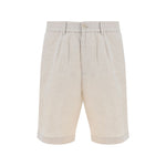 Brunello Cucinelli Linen Men's Shorts