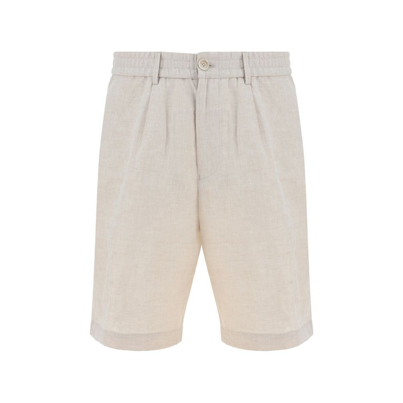 Brunello Cucinelli Linen Men's Shorts