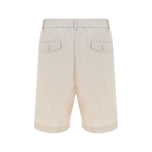 Brunello Cucinelli Linen Men's Shorts