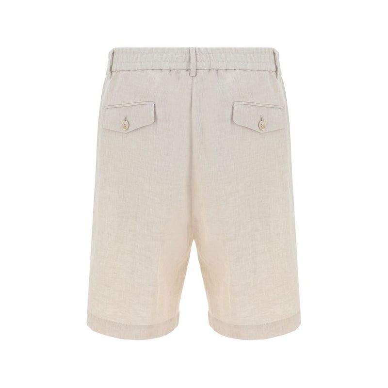 Brunello Cucinelli Linen Men's Shorts