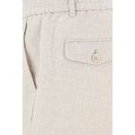 Brunello Cucinelli Linen Men's Shorts