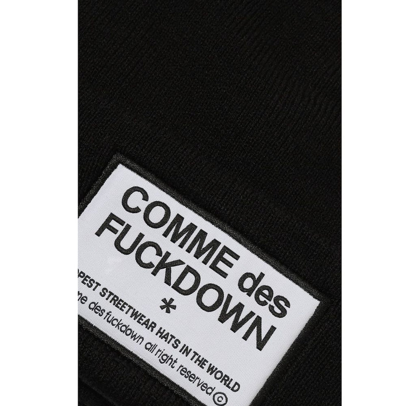 Comme Des Fuckdown Black Acrylic Hats & Men's Cap