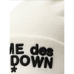 Comme Des Fuckdown White Acrylic Hats & Men's Cap