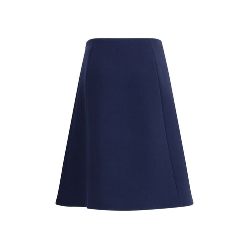 Valentino Pap Midi Skirt with Women's Pleat