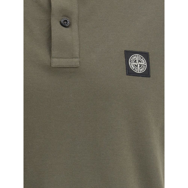 Stone Island Logoed Polo Men's Shirt