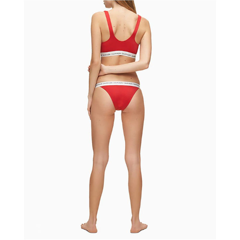 Calvin Klein Jeans Red Polyamide Women's Swimwear