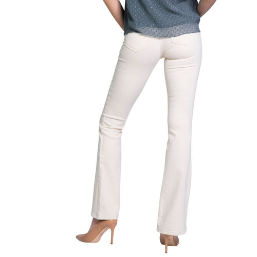 Only Cream Cotton Jeans & Women's Pant