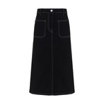 Courrėges Denim Women's Skirt