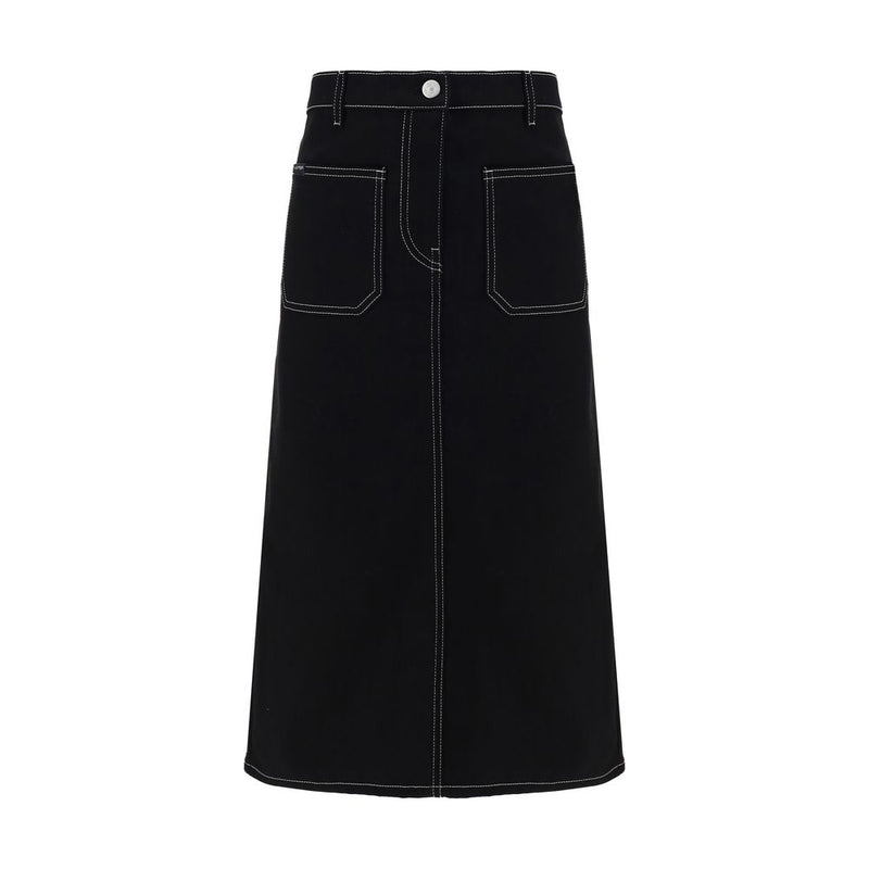 Courrėges Denim Women's Skirt