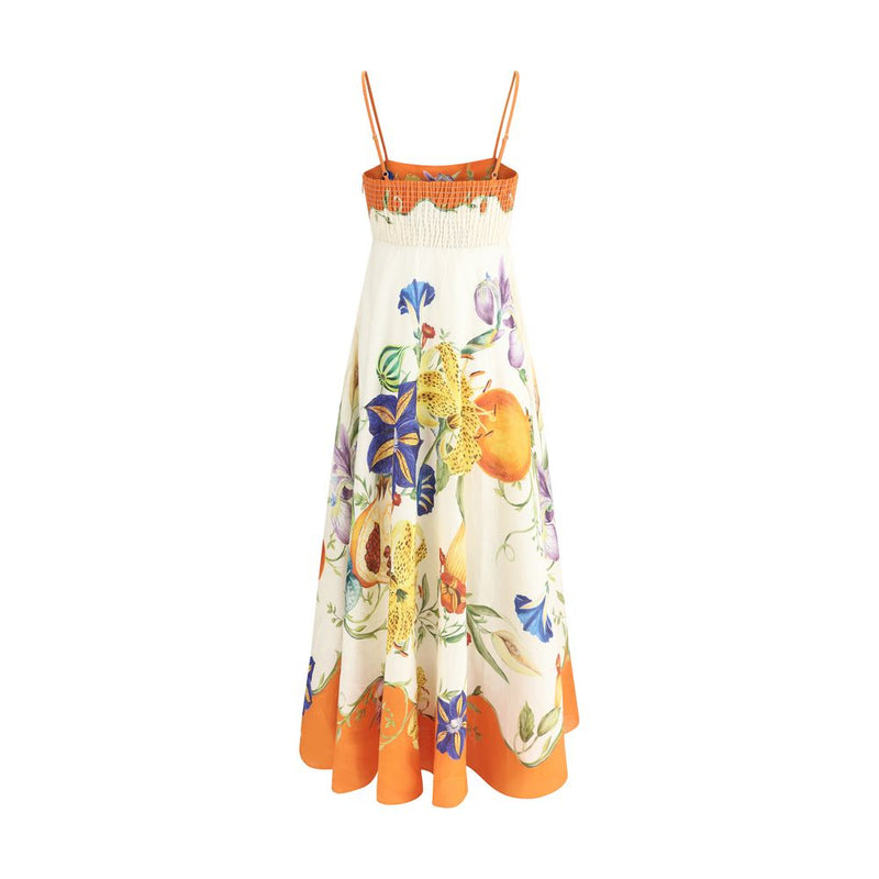 Alemais Flores Long Women's Dress