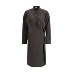 Lemaire Silk Chemisier Long Women's Dress