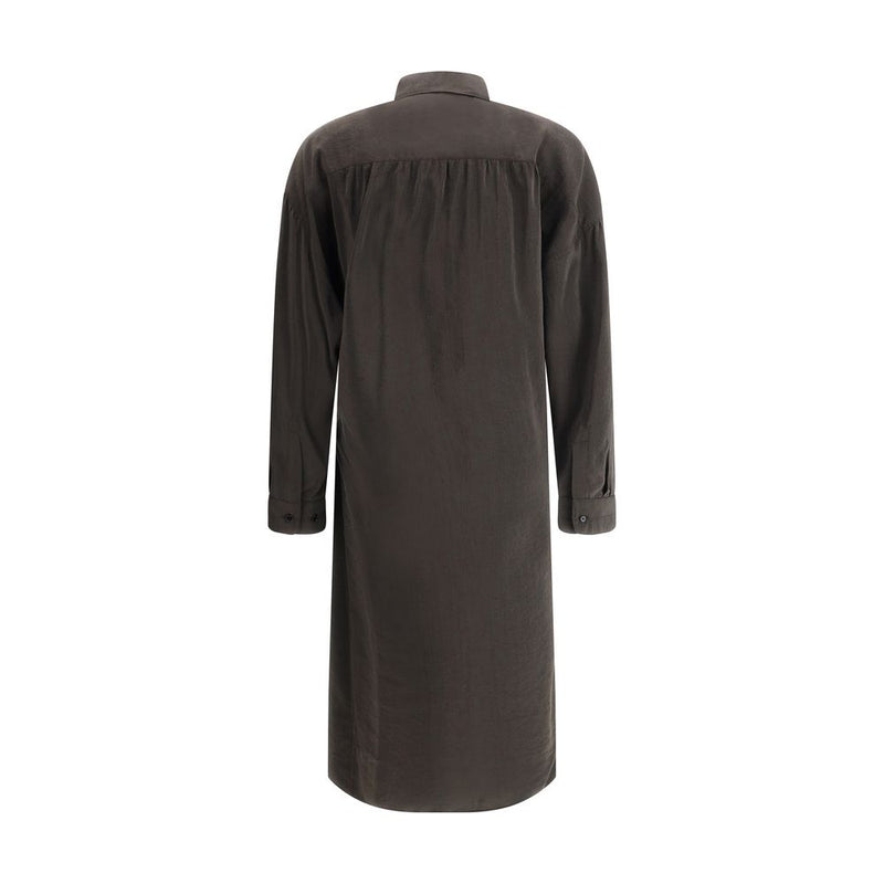 Lemaire Silk Chemisier Long Women's Dress