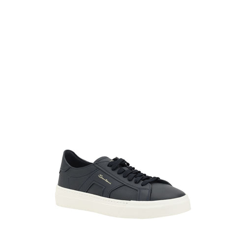 Santoni Leather Men's Sneakers