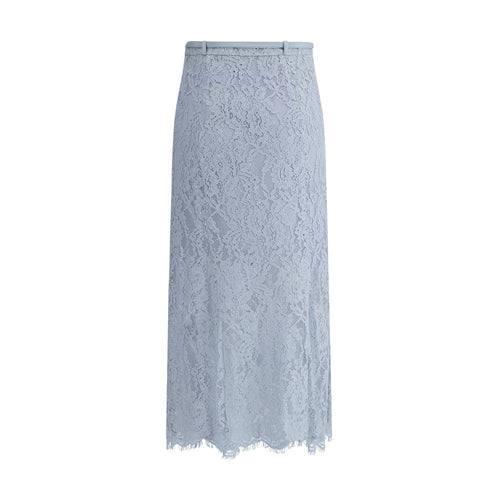 Self-Portrait Lace Midi Women's Skirt