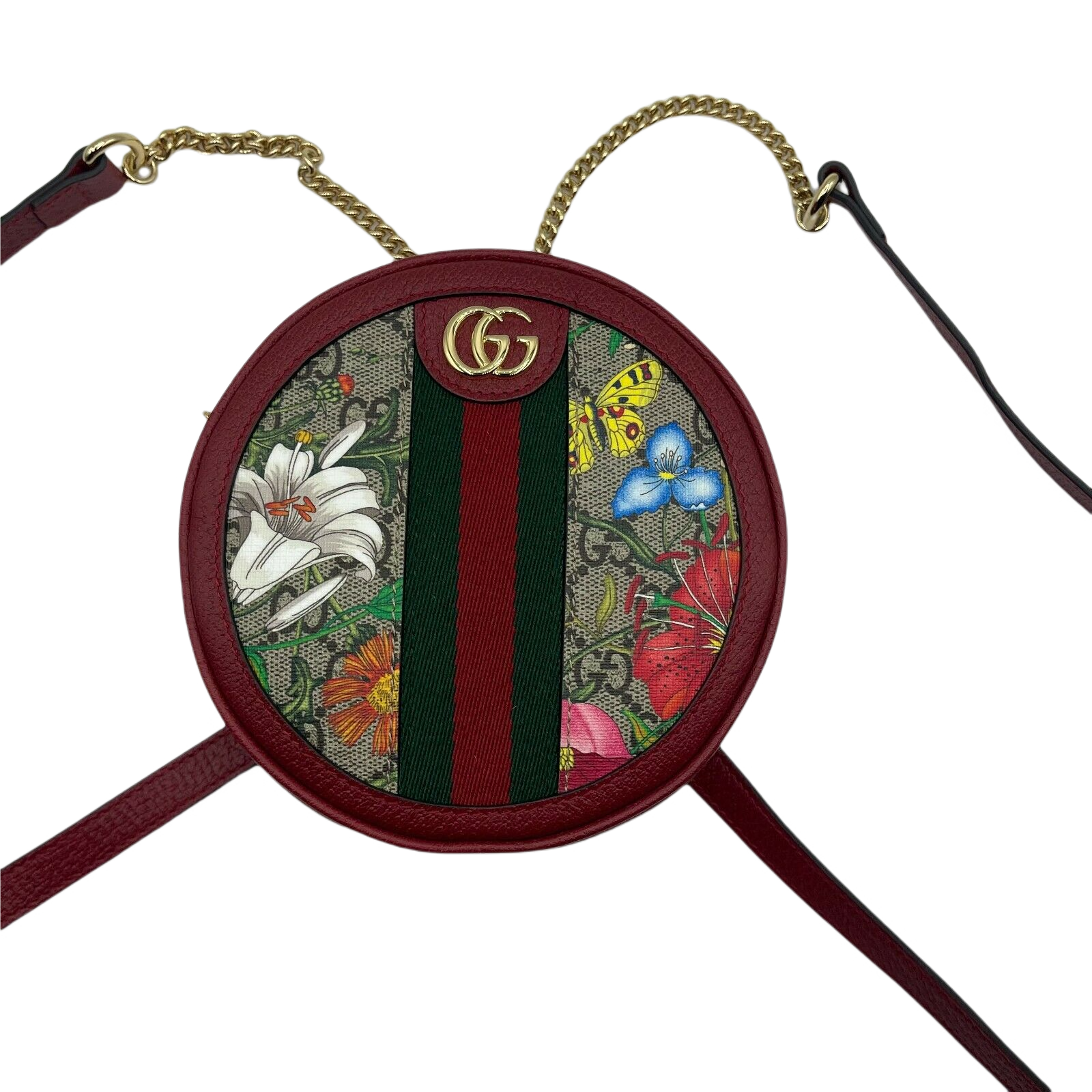 Gucci Ophidia GG Supreme Round Backpack on SALE