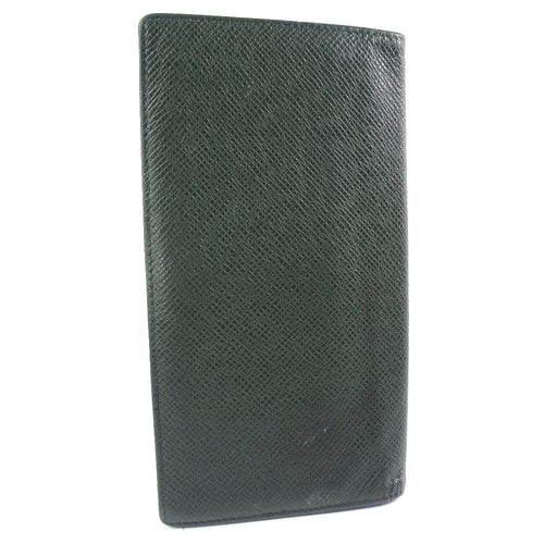 Louis Vuitton Porte Carte Crédit Pression Black Leather Wallet  (Pre-Owned)