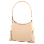 Salvatore Ferragamo Beige Leather Shoulder Bag (Pre-Owned)