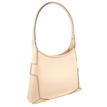 Salvatore Ferragamo Beige Leather Shoulder Bag (Pre-Owned)