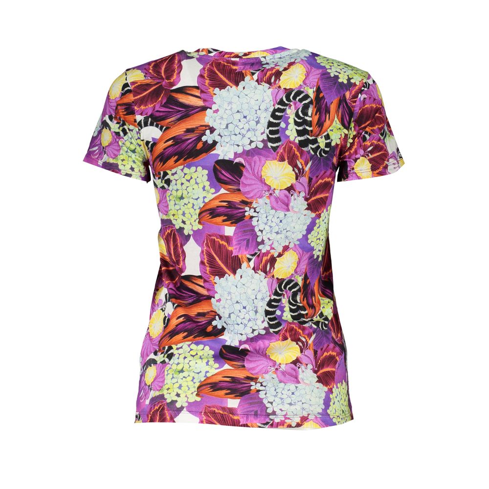 Cavalli Class Purple Cotton Tops & Women's T-Shirt