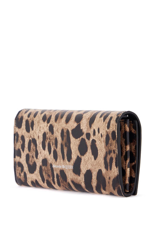 Alexander Mcqueen Women's Mini Animal Print Eco-Leather Crossbody Bag