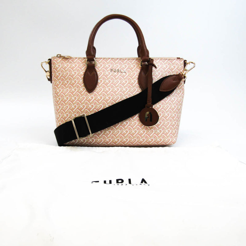 Furla Beige Leather Handbag (Pre-Owned)