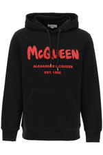 Alexander Mcqueen Men's Graffiti Hoodie