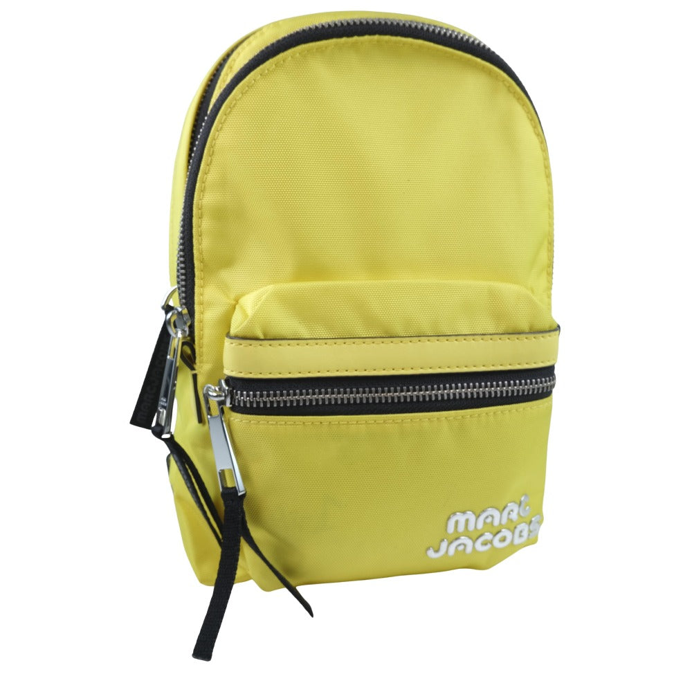 Marc Jacobs Yellow Synthetic Backpack Bag (Pre-Owned)