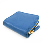 Balenciaga Blue Leather Wallet  (Pre-Owned)