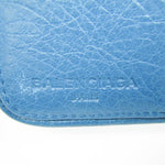 Balenciaga Blue Leather Wallet  (Pre-Owned)