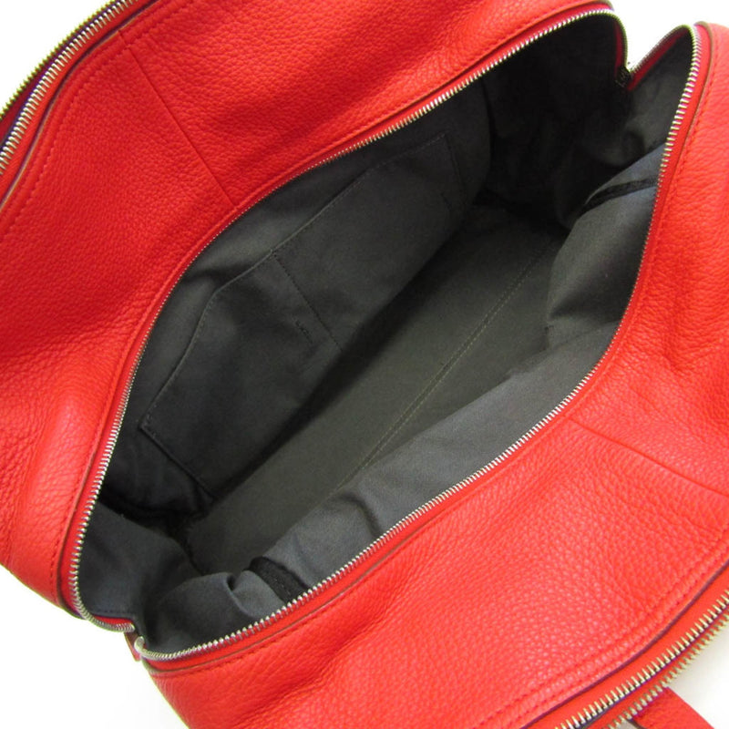 Fendi -- Red Leather Handbag (Pre-Owned)