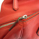 Fendi -- Red Leather Handbag (Pre-Owned)