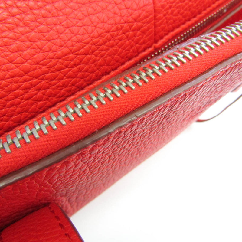 Fendi -- Red Leather Handbag (Pre-Owned)