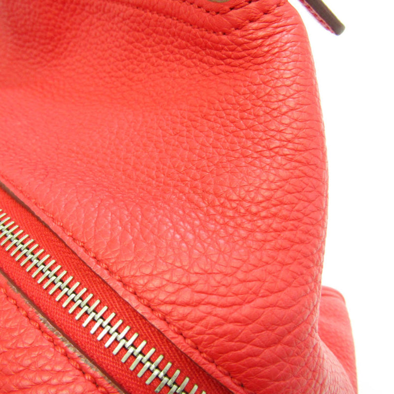 Fendi -- Red Leather Handbag (Pre-Owned)