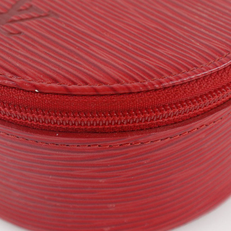 Louis Vuitton Red Epi Leather Ecrin Bijoux Jewelry Case