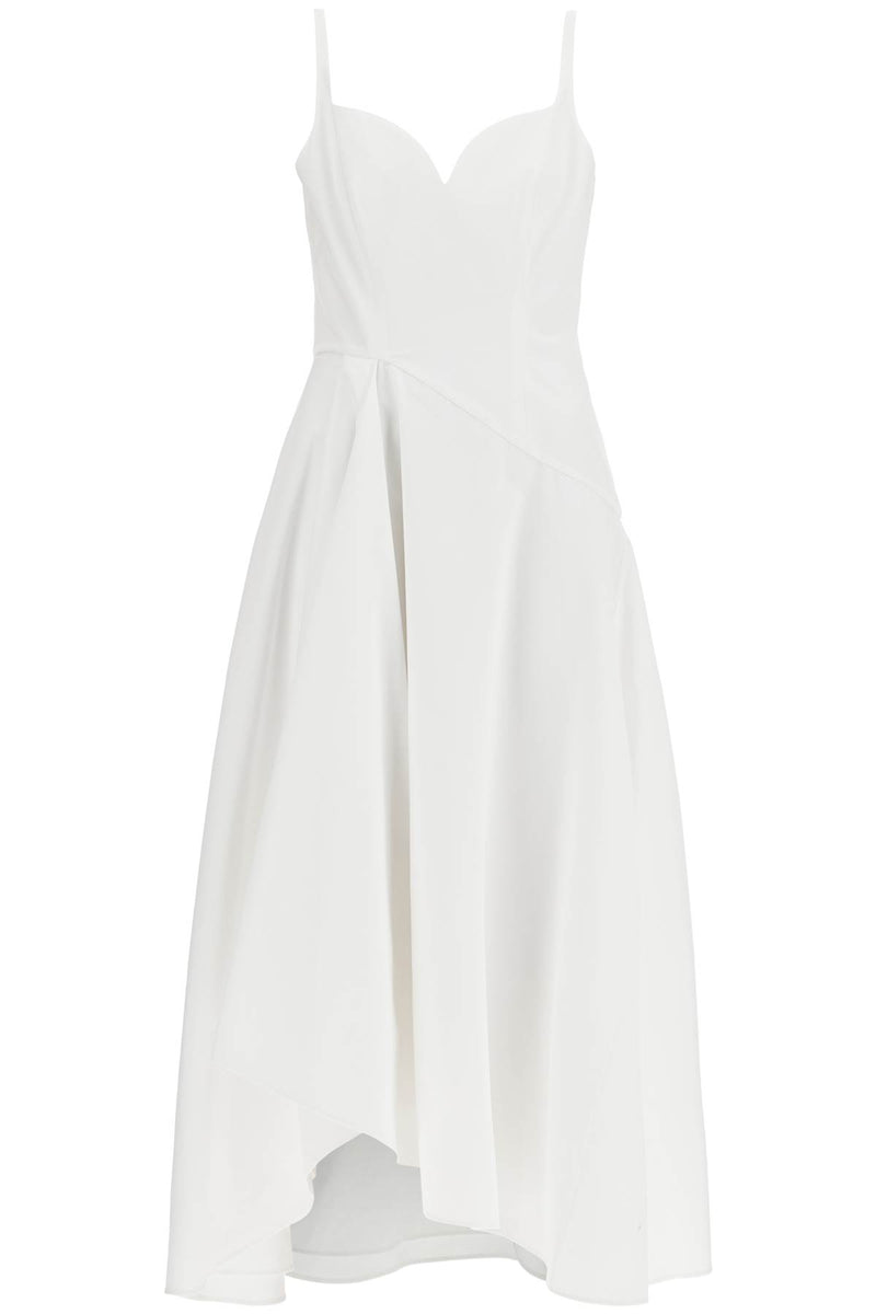 Alexander Mcqueen Women's Midi Dress With Sweetheart Neckline