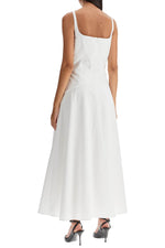 Alexander Mcqueen Women's Midi Dress With Sweetheart Neckline