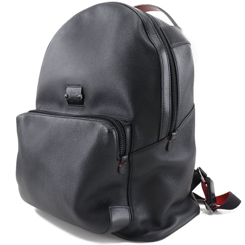 Christian Louboutin Black Leather Backpack Bag (Pre-Owned)