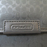 Coach Black Leather Clutch Bag (Pre-Owned)